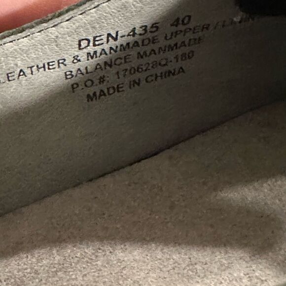 Alegria Den 435 Women's Black Embossed Leather Neoprene Comfort Shoes Clog - Picture 6 of 8